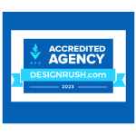 Designrush logo with link to bwlogics profile