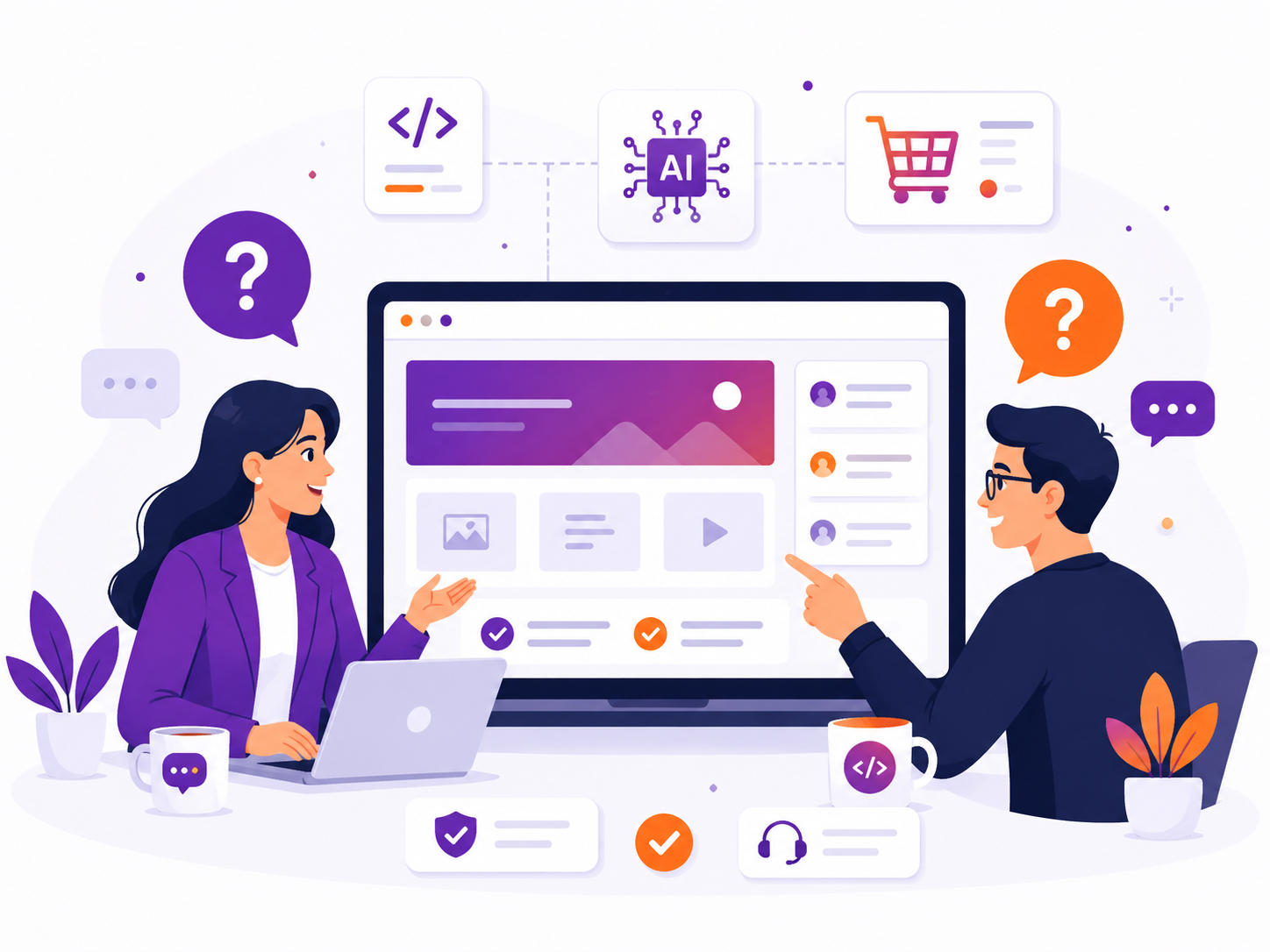 custom web development and AI solutions